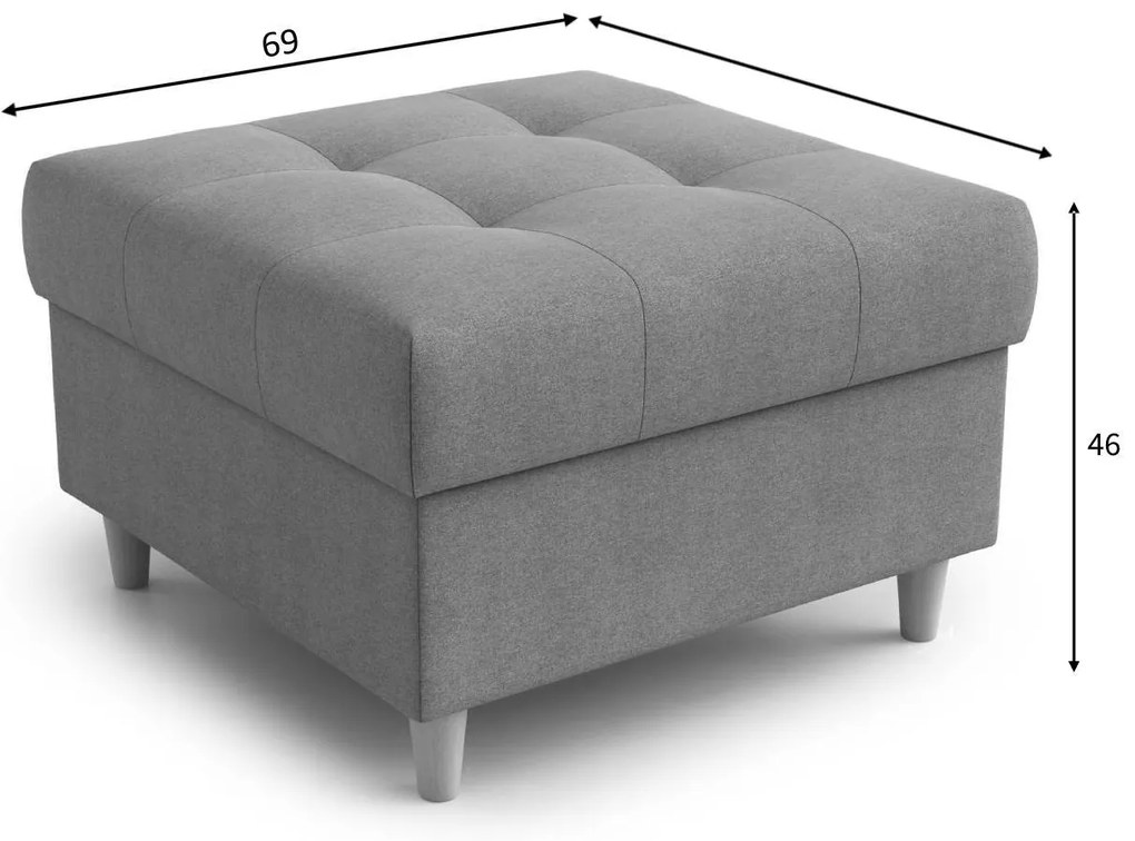 Taburete mare Pipi (gri). 1065708