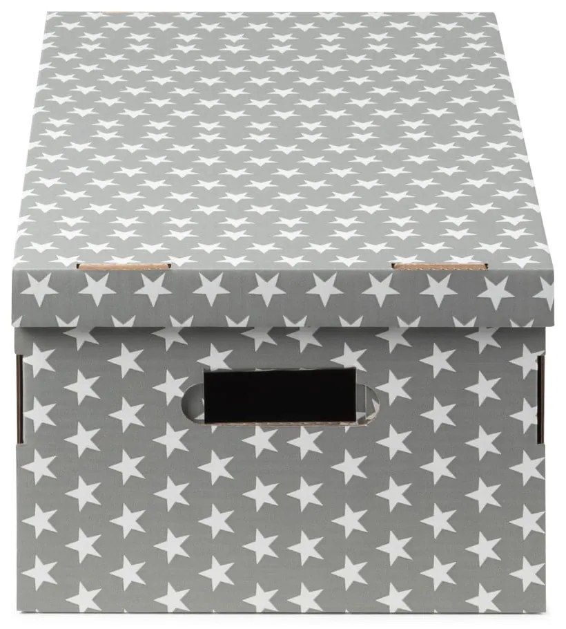 Cutii de depozitare 2 buc. din hârtie cu capac Stars - Compactor