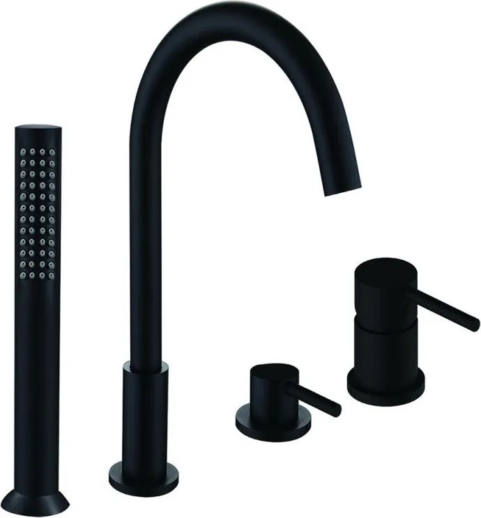 Mexen Alma baterie pentru cadă, neagră - 75032-70