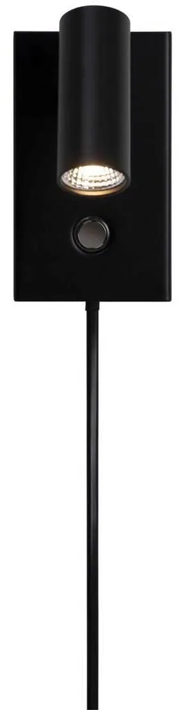 Aplica de perete design modern, 3-Step MOODMAKER OMARI negru 2112231003 NL