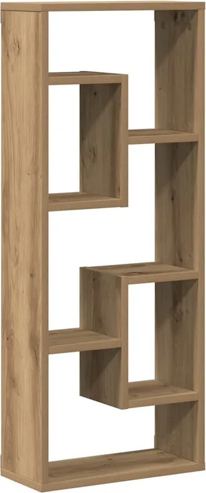 vidaXL Raft de perete, stejar artizanal, 36x16x90 cm, lemn stratificat