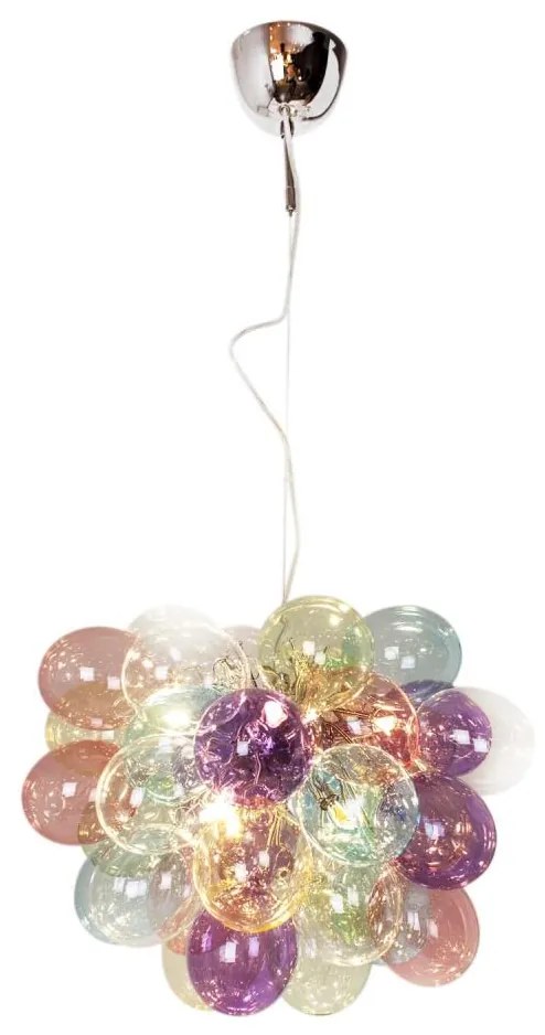 Lustră pe cablu ByRydens 4200440-7000 GROSS 8xG9/4W/230V colorat