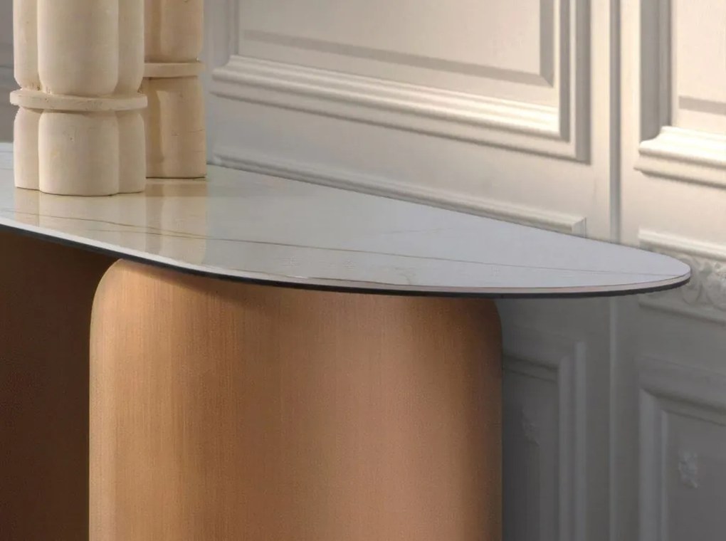 Consola design LUX Porcelain Marble