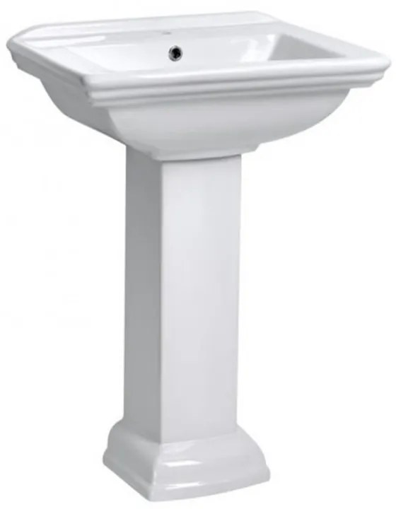 Lavoar ceramic Kleopatra 13, cu piedestal