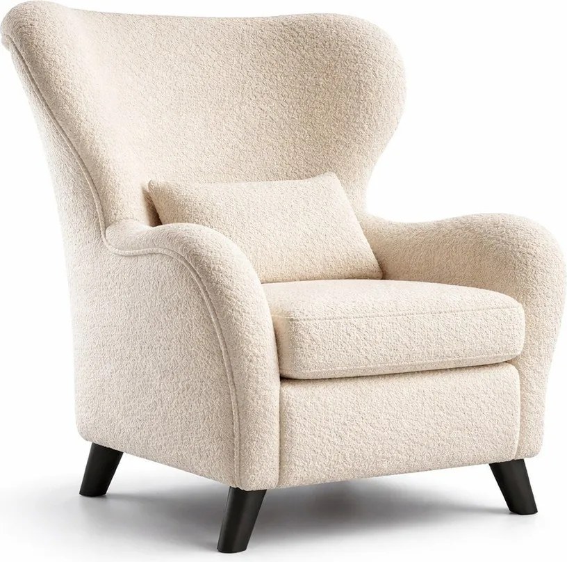 Fotoliu cu spătar înalt Miuform Miuf, bej