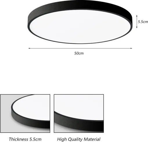 Brilagi - Plafonieră LED POOL 60W/230V 3000/4500/6000K 50 cm