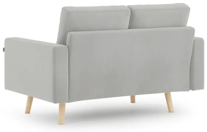 Canapea de culoare gri deschis cu 2 locuri MANDI