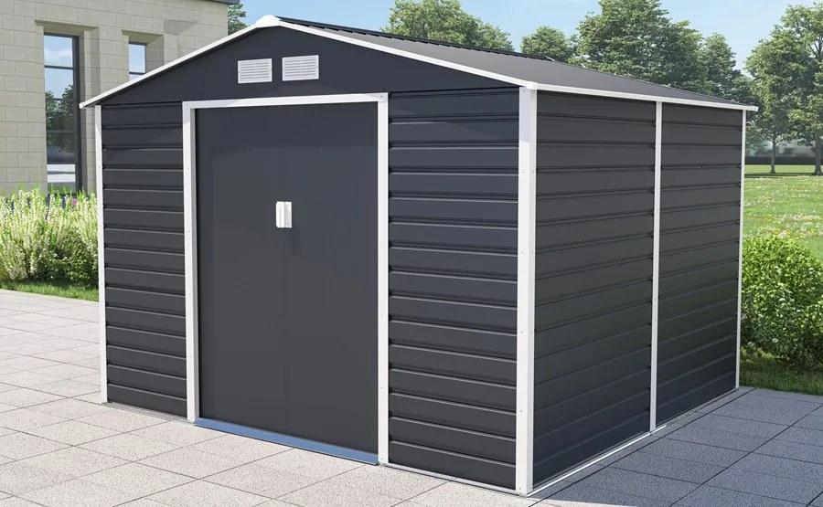 Casa de scule din metal Lahti 2,8 x 2,6 m Magazin Boss antracit