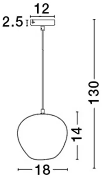 Pendul modern design decorativ Cedro NVL-8436403