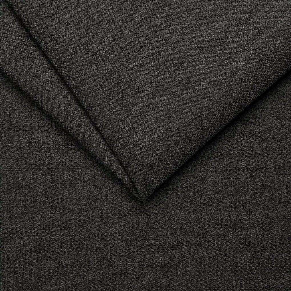 Canapea LILI extensibila, 3 locuri, cu lada de depozitare, stofa gri inchis , 220x95x80