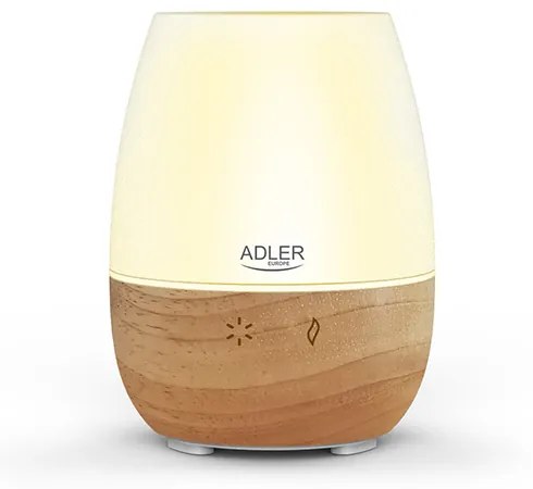 Difuzor de arome cu ultrasunete Adler AD 7967, 130 ml, lumina ambientala 7 culori