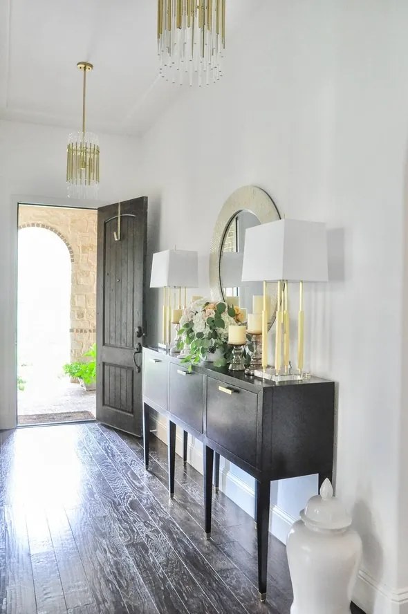 Veioza, lampa de masa design deosebit RHINEBECK alama antichizata