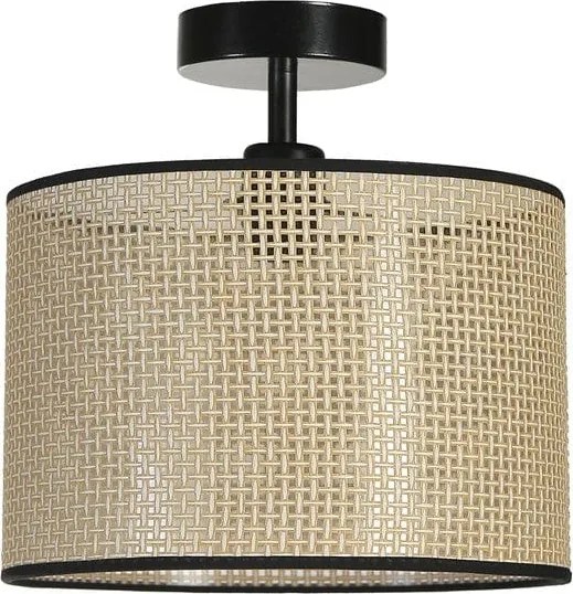 Lustra 846STL5258, lemn de bambus/metal, 30x30 cm