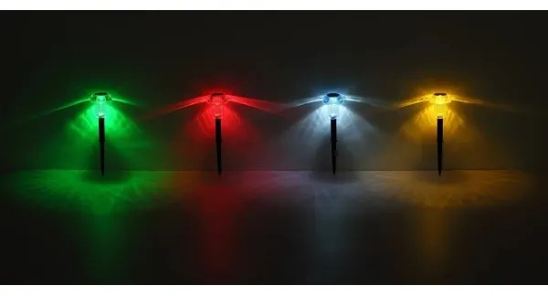 Globo 33987-4 - Set 4x LED RGB lămpi solare LED/0,05W/3V IP44
