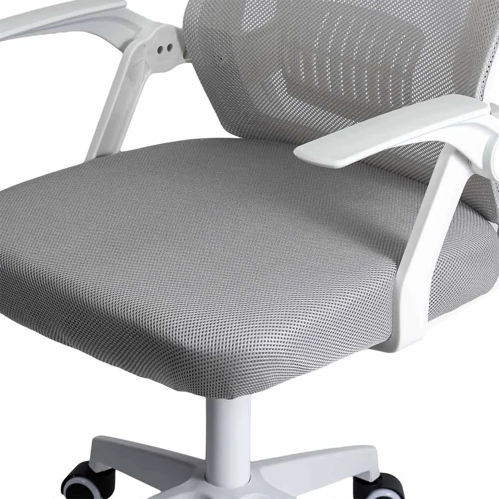 Scaun de birou pentru copii din mesh OFF 433 gri