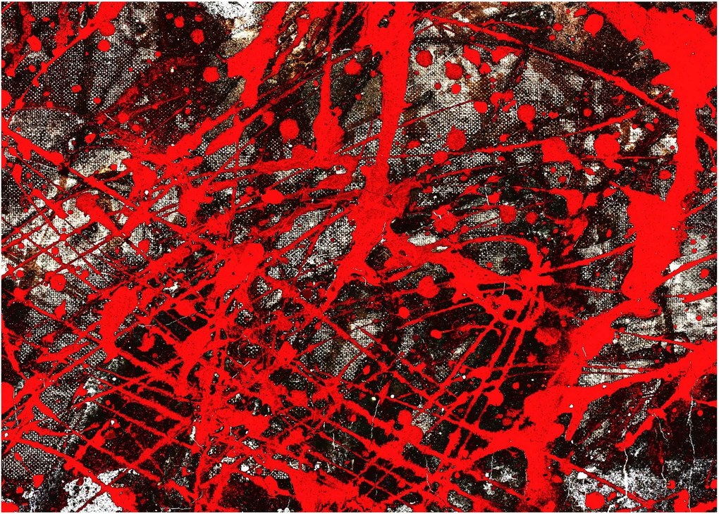 Tablou - Abstracție expresivă (70x50 cm)