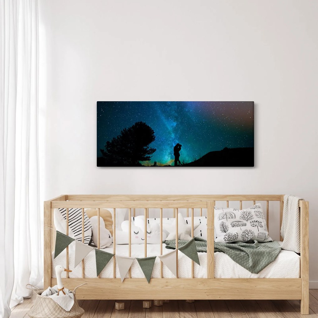 Tablou - Întâlnire sub stele (120x50 cm)