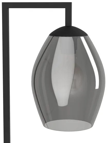 Lampadar Eglo 390256 ESTANYS 1xE27/40W/230V fumuriu