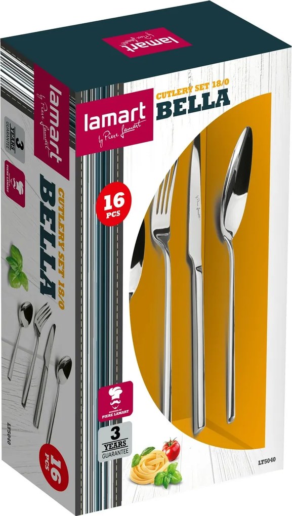 Set tacâmuri Lamart LT5040 16 piese Bella