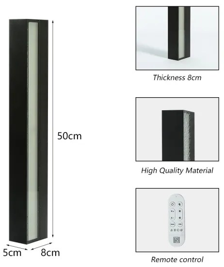 Aplică LED dimabilă de exterior Immax NEO 07247L 40W/230V Wi-Fi Tuya IP44 + telecomandă