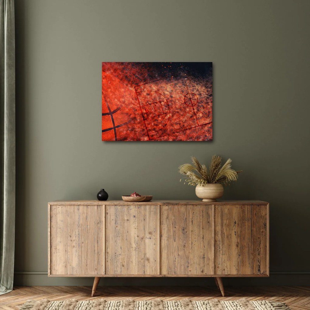 Tablou - Meci de baschet (70x50 cm)