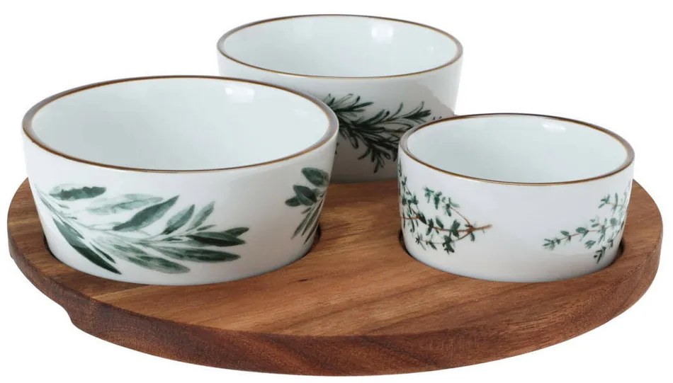 Set de servire Herbs1, 4 buc