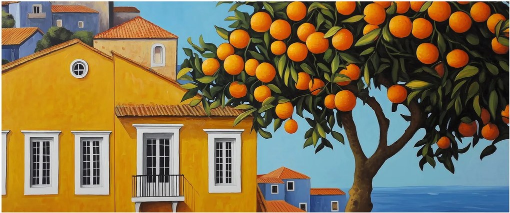 Tablou - Portocal (120x50 cm)