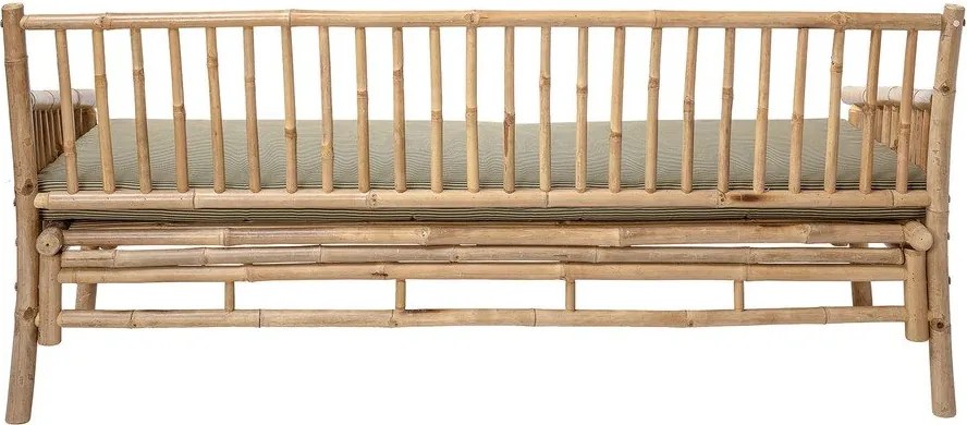 Canapea de grădină bej natural din bambus Sole – Bloomingville