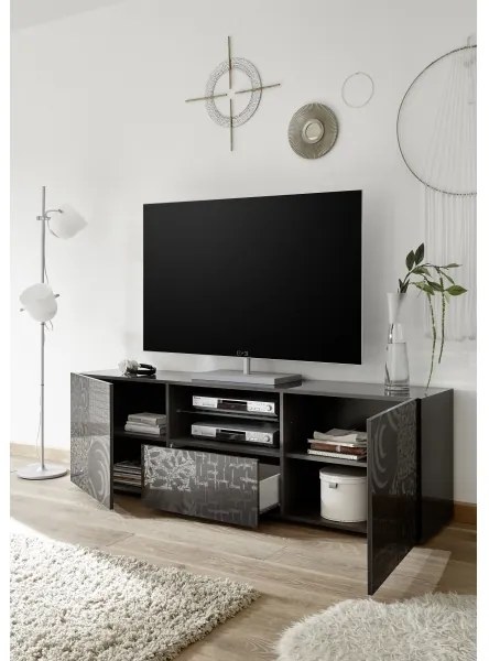 Comodă TV ARIA antracit