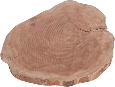 Platou Tree din lemn maro 31 cm