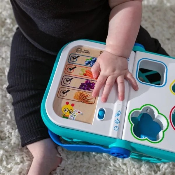Baby Einstein - Cărucior de cumpărături interactiv MAGIC TOUCH HAPE 3xAAA