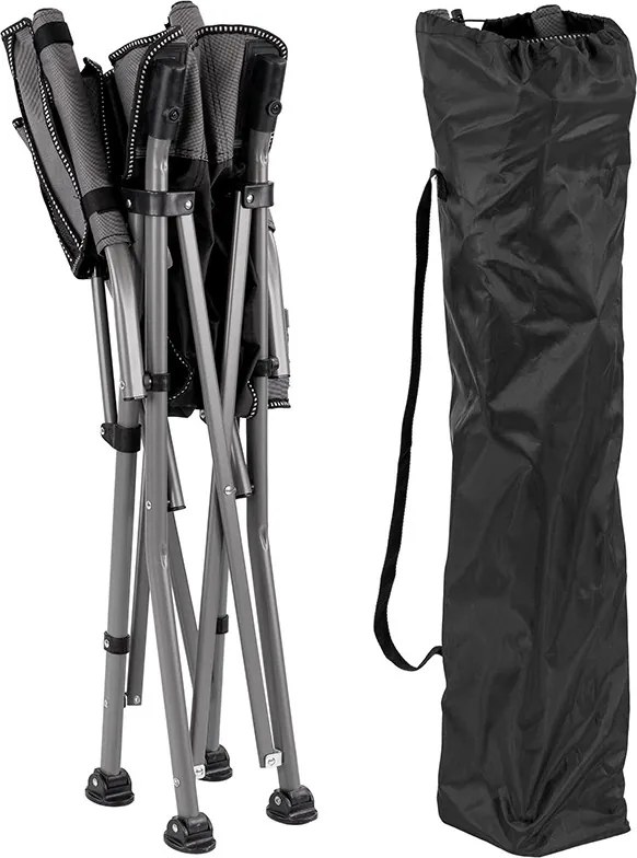 Leziter Fotoliu confort cu suport pentru pahare gri