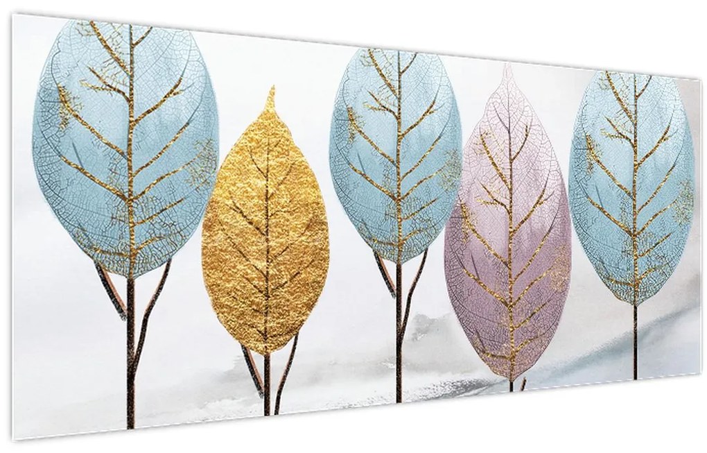 Tablou - Copaci design (120x50 cm)