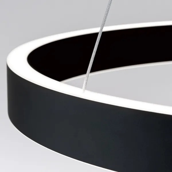 Orion - Lustră LED dimabilă KOLK pe cablu, LED/60W/230V, 2700/3000/4000K, Ø 60 cm, negru