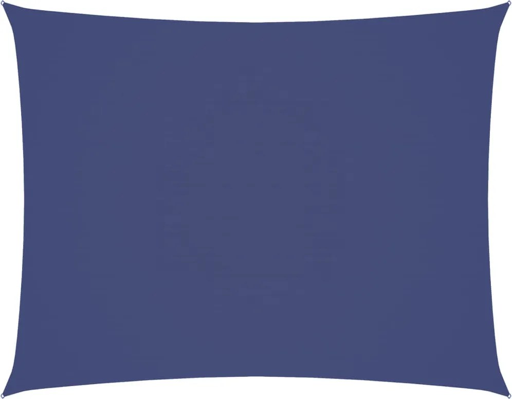 vidaXL Pânză parasolar albastru 4x6 m țesătură oxford dreptunghiular