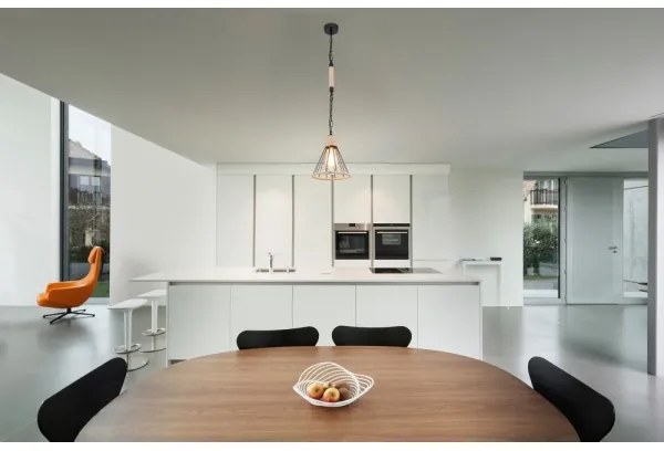 Lustră pe lanț Globo 15676H HALIA 1xE27/60W/230V