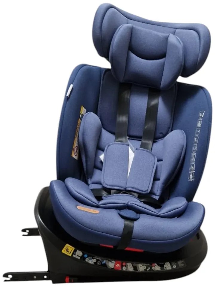 Scaun Auto cu Isofix Baby Care™ BS10P, Cu rotire 360 grade, Omologare R-129 i-Size, 0-36 kg, Tetiera reglabila, Transformabil in scoica auto, Sistem