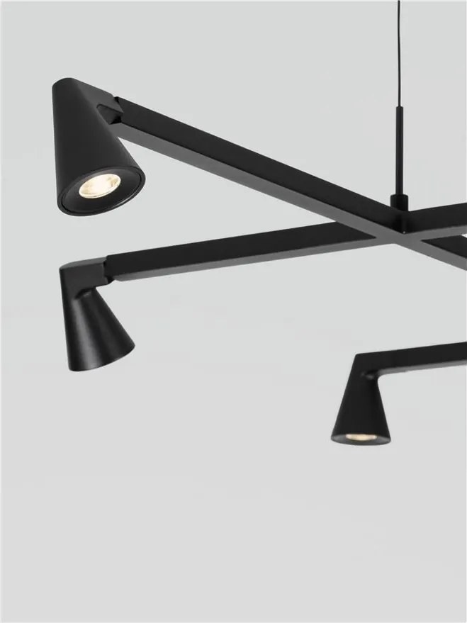 Lustra suspendata cu 6 spoturi LED RIVO