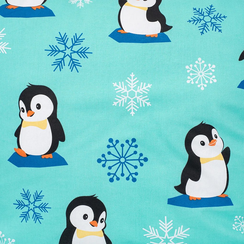 Lenjerie de pat din bumbac pentru copii 4Home Arctic Friends, 140 x 200 cm, 70 x 90 cm