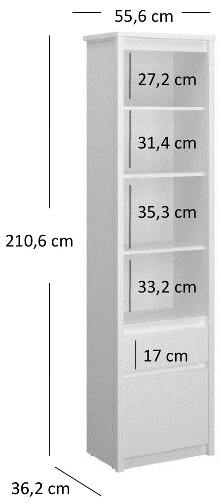 Raft Ethan 1D1S (alb). 1052907