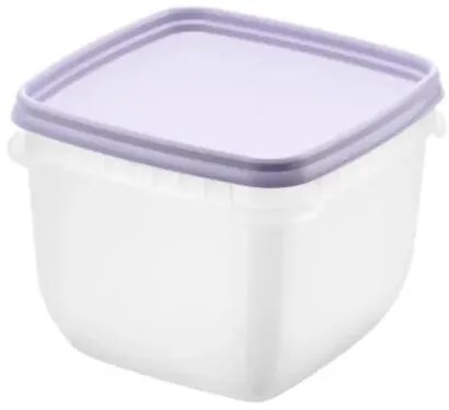 Set de recipiente SmartStore de plastic pentrucongelator 4 buc, lavanda, 750 ml, 750 ml