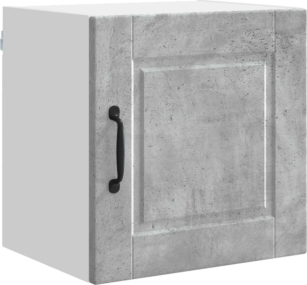 vidaXL Dulap de bucătărie Gri din beton 40 x 31 x 40 cm Lemn compozit
