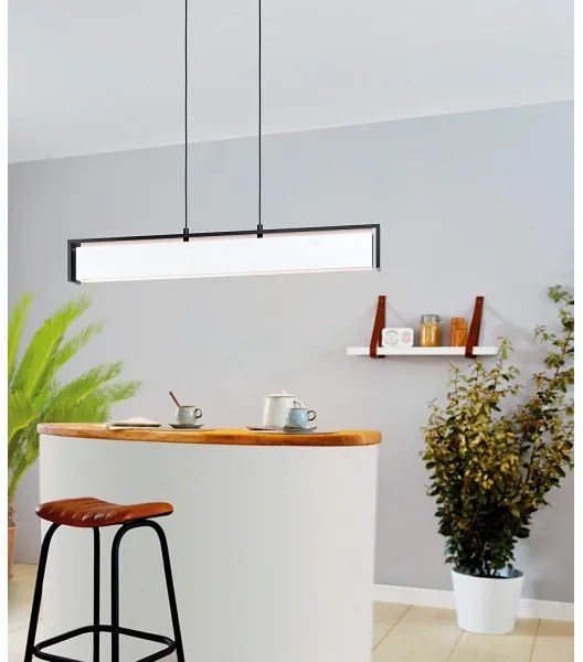 Lustră LED RGBW dimabilă pe cablu VALDELAGRANO-Z LED/33,6W/230V Eglo 900075