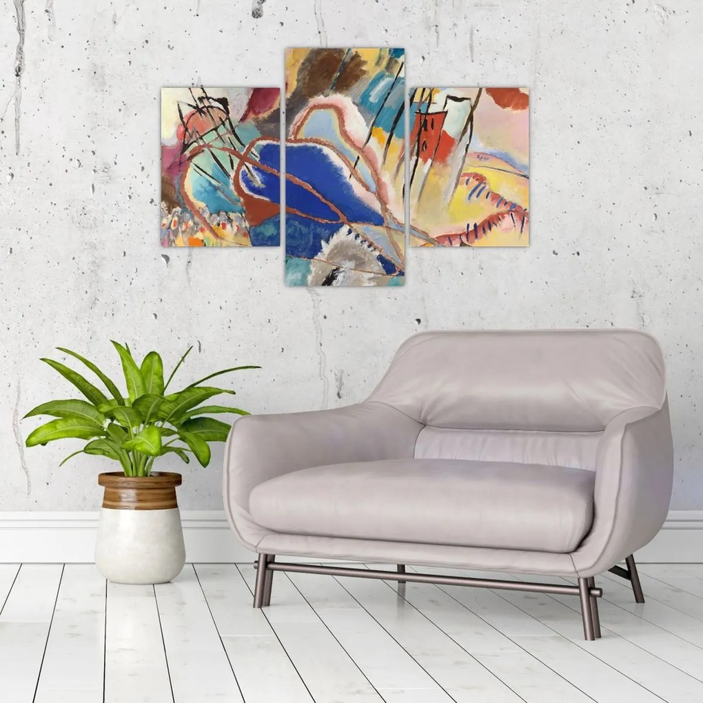 Tablou -  Vasily Kandinsky, Improvisation No. 30 (Cannons), reproducere (90x60 cm)