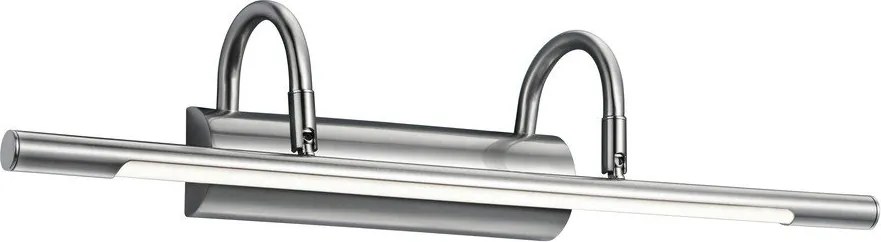 Aplică de perete argintie LED Cuadro – Trio