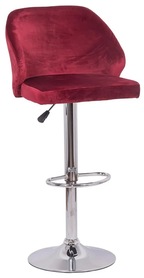 Scaun de bar ABS 129 visiniu