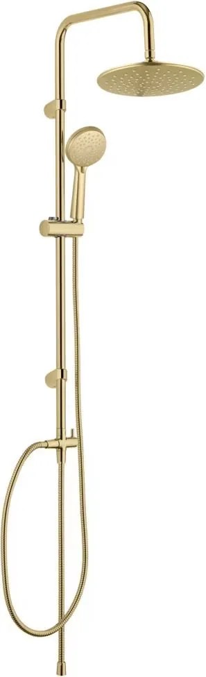 Coloană de duș YOUNG auriu, 3 funcții