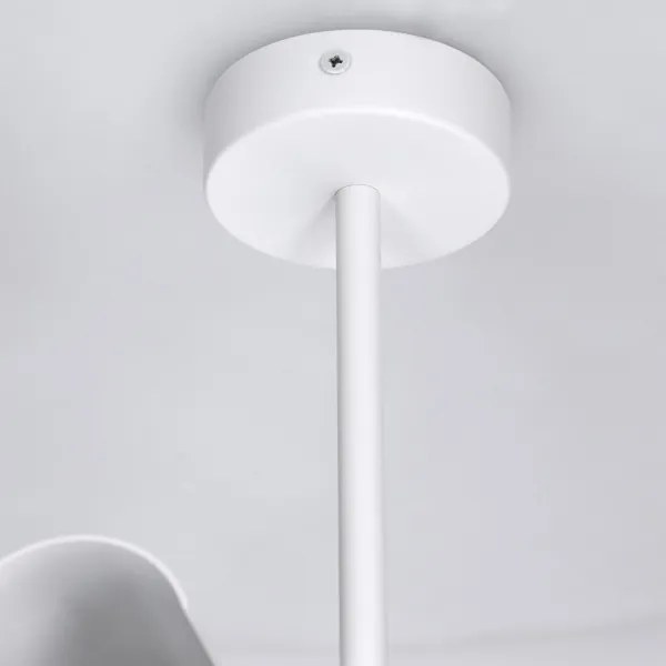 Brilagi - Lampă suspendată pe tijă BRANCH 3xGU10/30W/230V albă