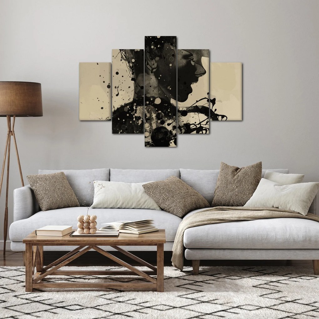 Tablou - Femeie de jazz (150x105 cm)