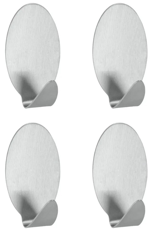 Set 4 cârlige autoadezive Metaltex Bob